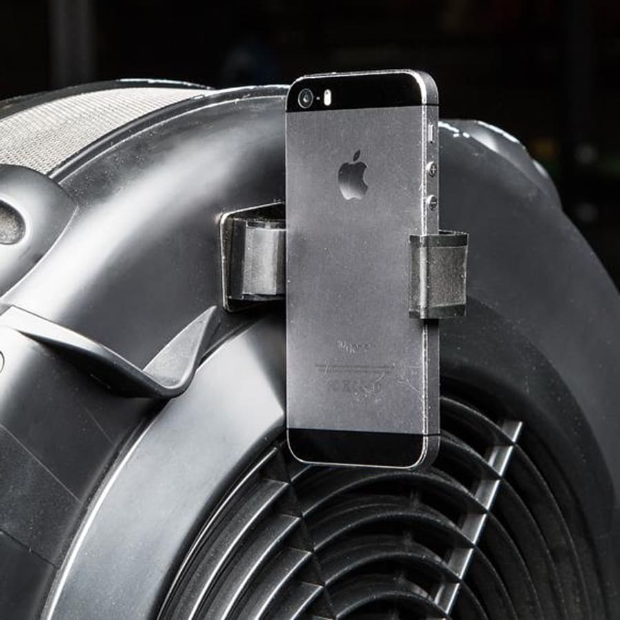 Power rack phone holder store